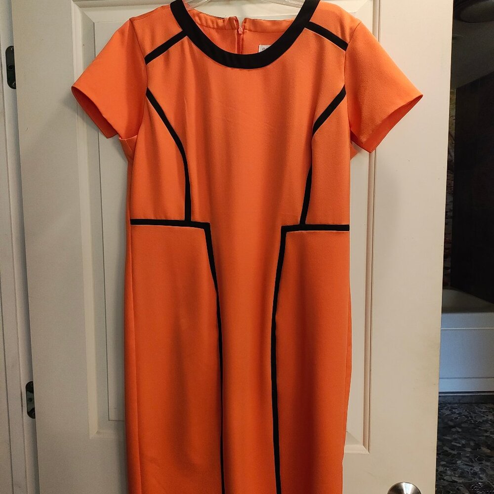 Pierri New York Orange Dress size 16